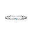 10k white gold pinky ring